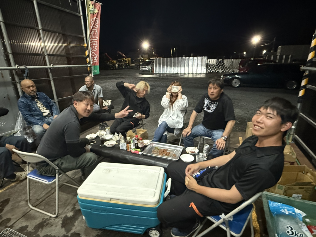 菰野車庫BBQを開催しました