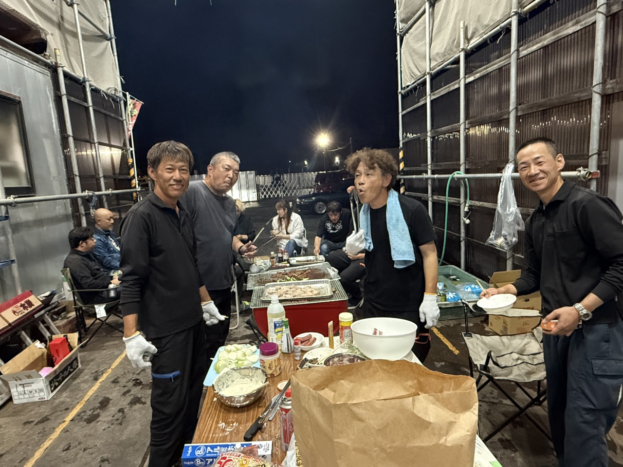菰野車庫BBQを開催しました