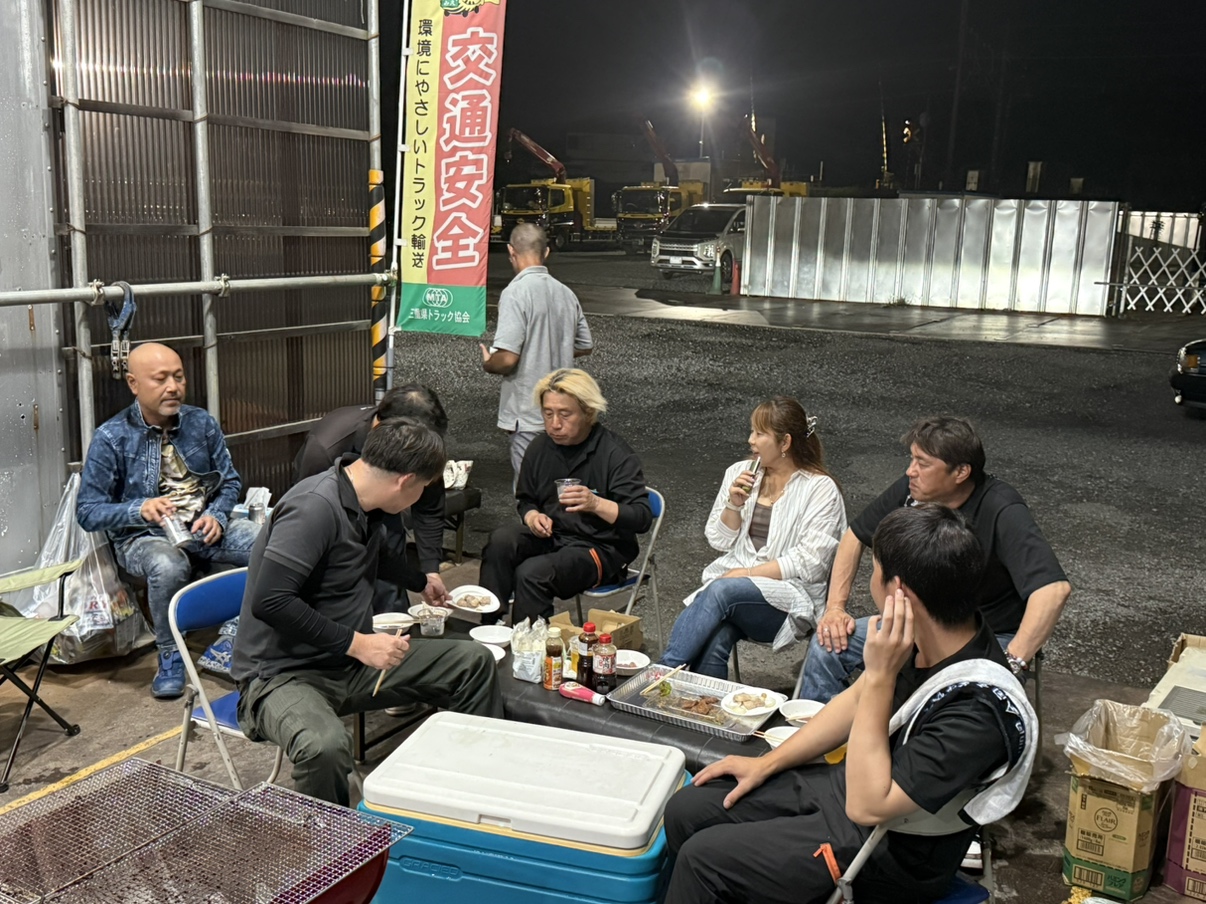 菰野車庫BBQを開催しました