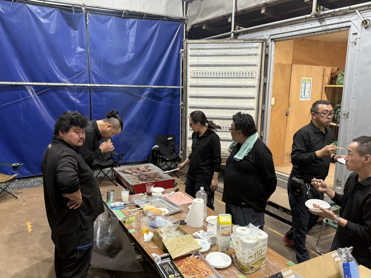 菰野車庫BBQを開催しました