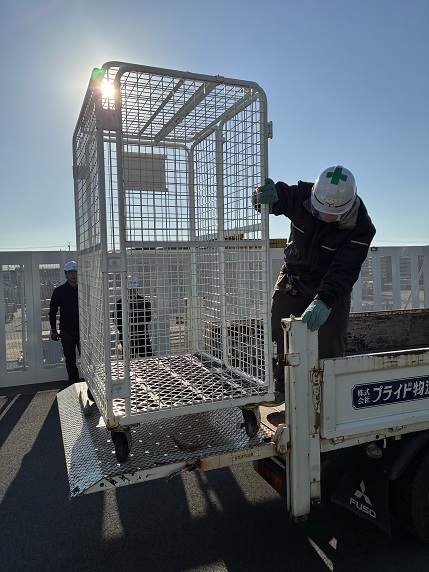テールゲートリフターの講習を行いました！