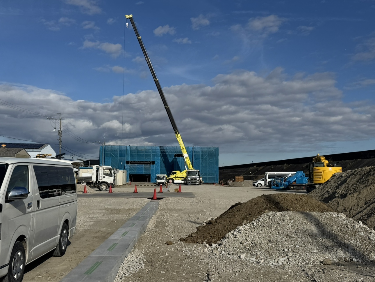 プライド物流、新社屋の建設工事