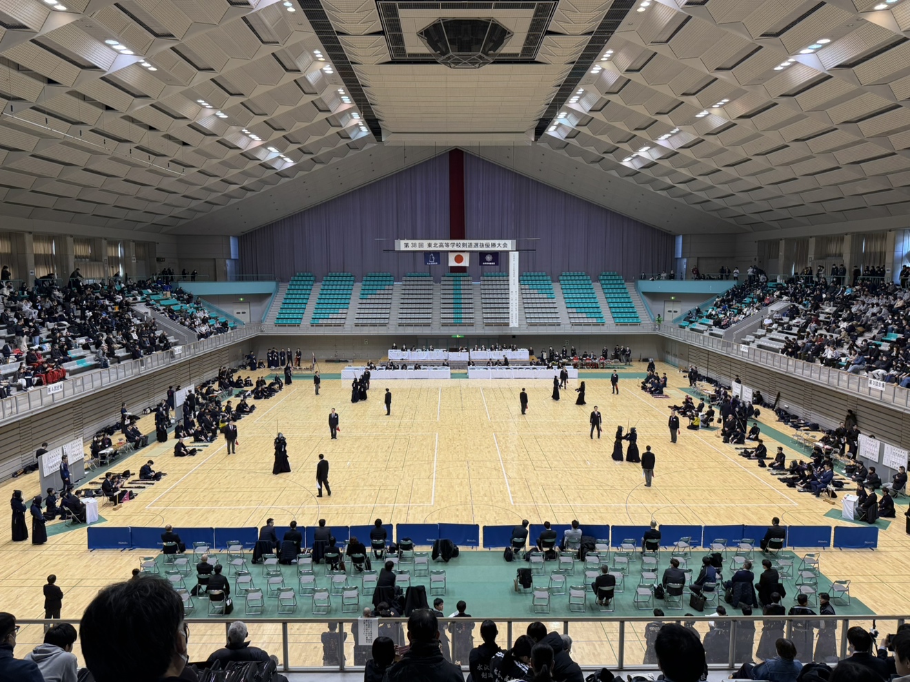 第38回東北高等学校剣道選抜優勝大会が行われました
