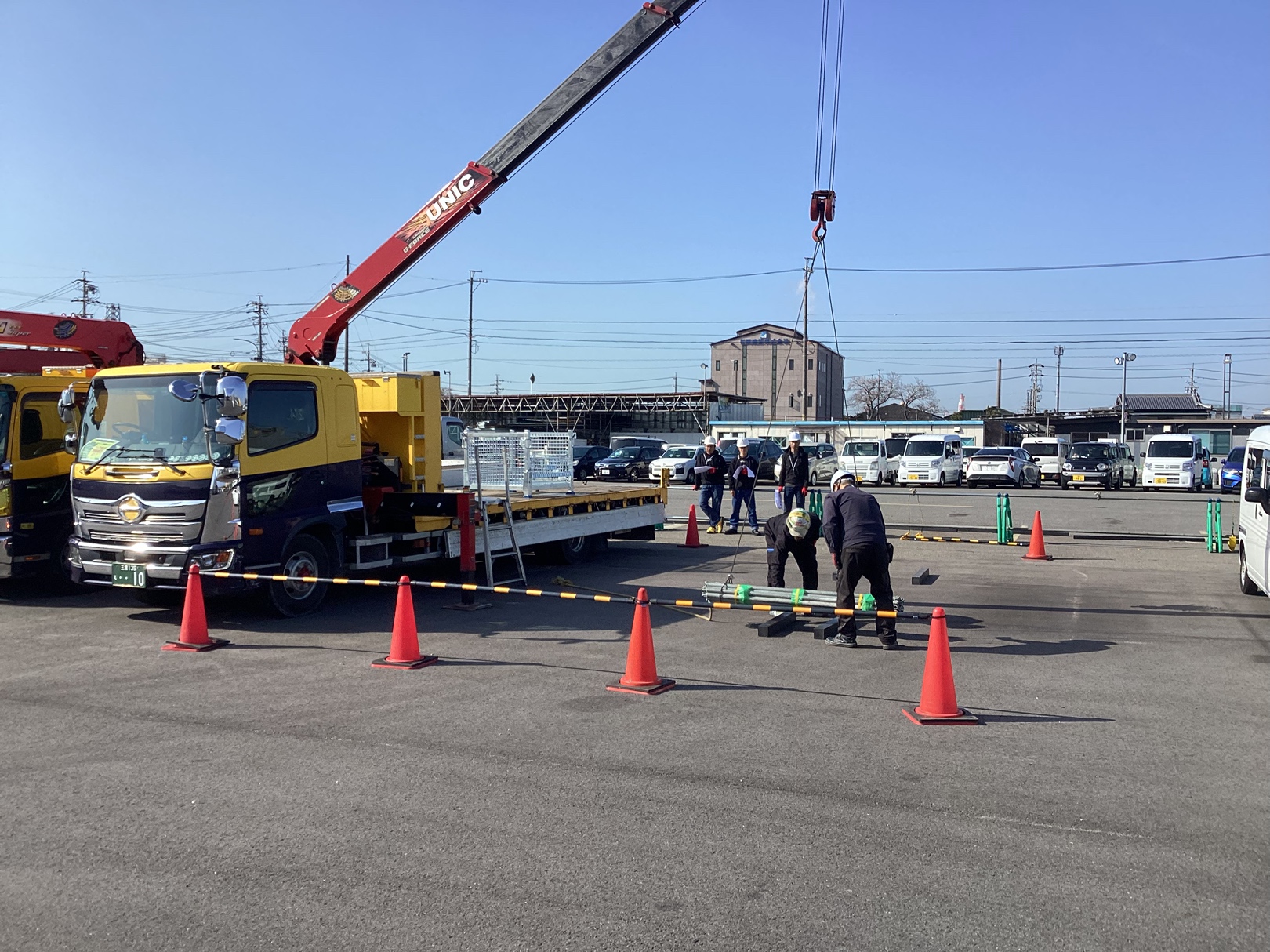 玉掛け特別教育を行いました