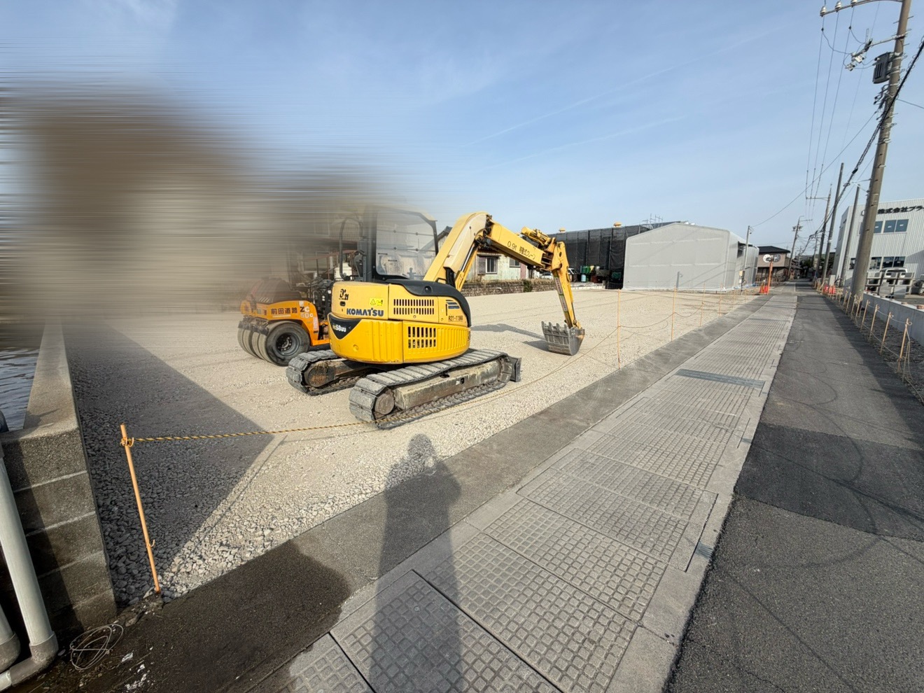 新社屋の建設工事‼完成まで約２ヶ月