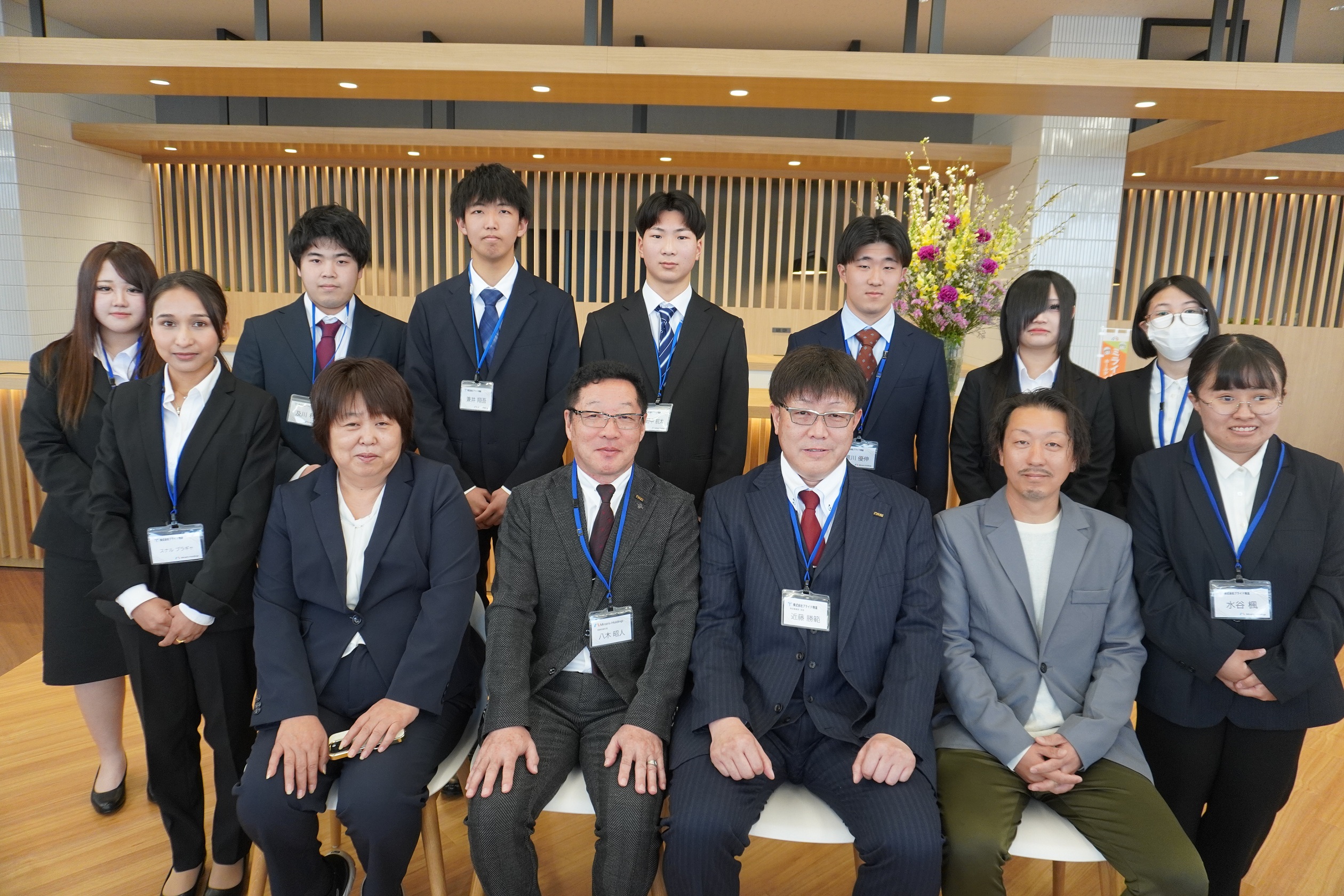 ライリスホールディングスの入社式がありました！