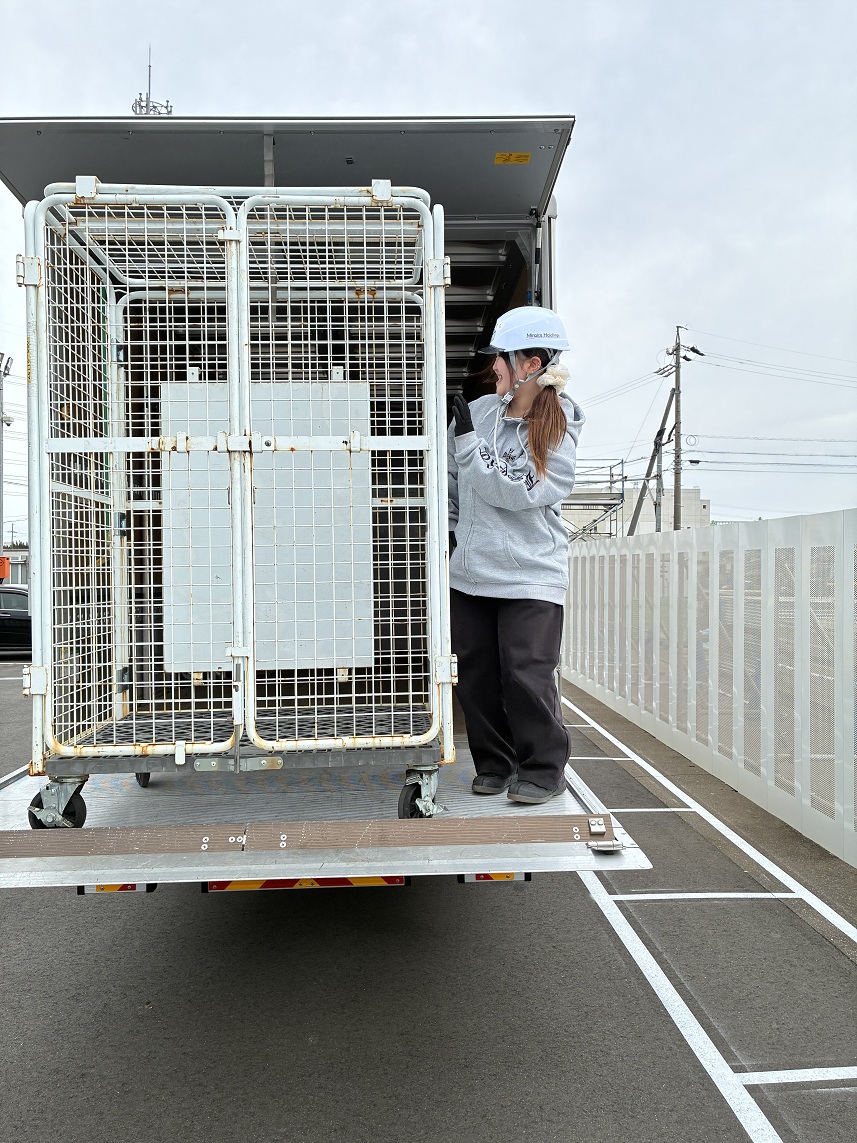 新入社員のテールゲートリフターの研修行いました！