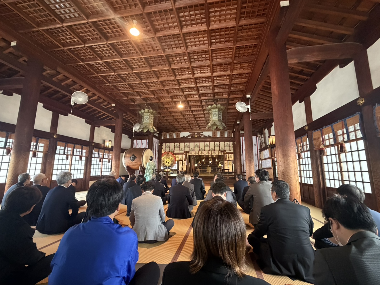 尾西支部の交通安全祈願祭が真清田神社で開催されました！