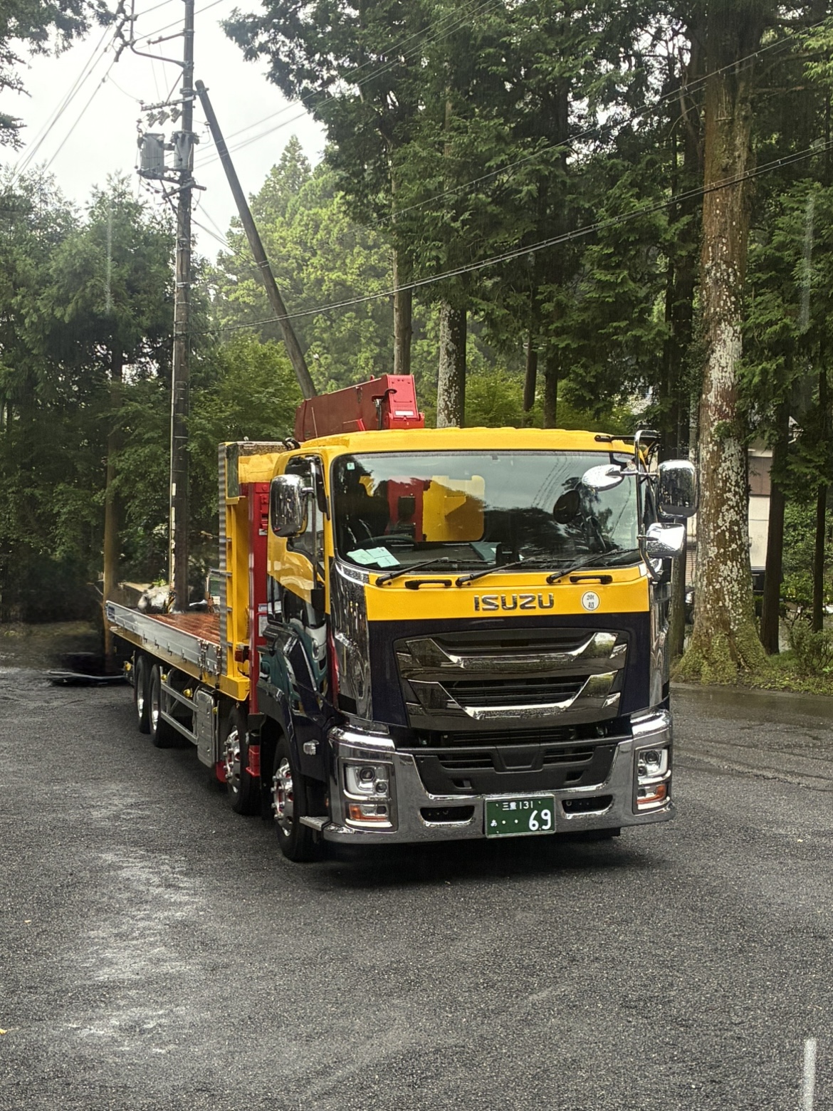 新車の大型ユニックセルフ車が納車されました！