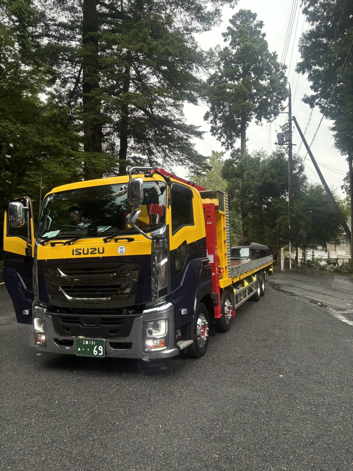 新車の大型ユニックセルフ車が納車されました！